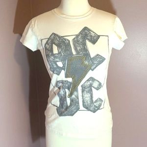 AC/DC Tee with Lightening Bolt